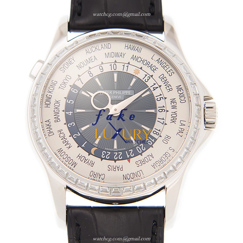 Patek Philippe 5130/10P-011 Replica Watch, Automatic, White Dial, Platinum & Diamonds Case - Luxury Replica Watch