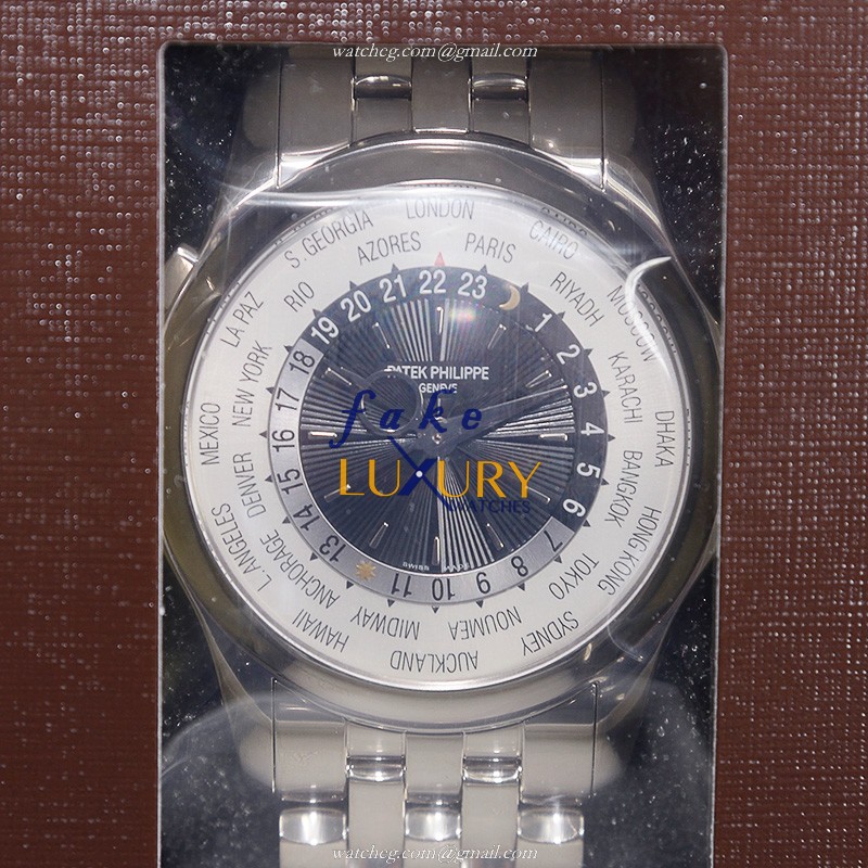 Patek Philippe 5130-1G-011 COMPLICATIONS Automatic 18kt White Gold Silvery Dial Replica Watch - Luxury Replica Watch