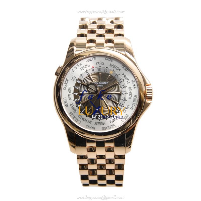 Patek Philippe 5130/1R-001 Replica Watch, Automatic Movement, Brown Dial, 18kt Rose Gold Case - Luxury Replica Watch