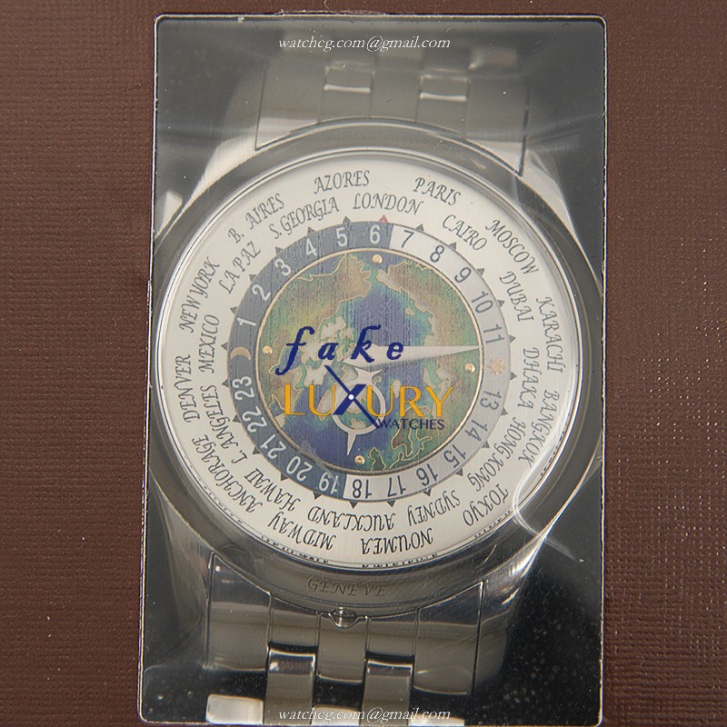 Patek Philippe 5131/1P-001 Replica Watch, White Dial, Platinum Case, White Gold Strap, Automatic - Luxury Replica Watch