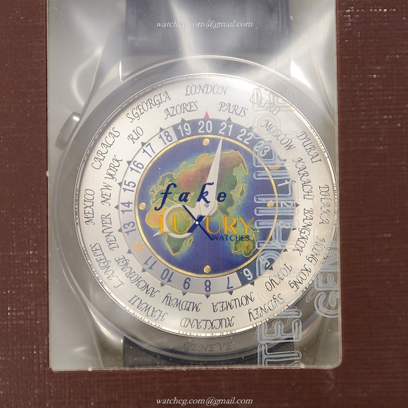 Patek Philippe 5131G-001 COMPLICATIONS Replica Watch, Automatic, White Dial, 18kt White Gold Case - Luxury Replica Watch