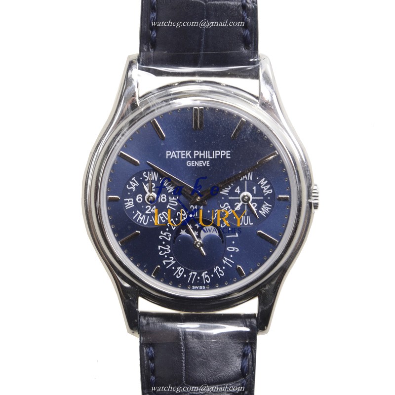Patek Philippe 5140P-001 Grand Complications Automatic Blue Dial Platinum Replica Watch - Luxury Replica Watch