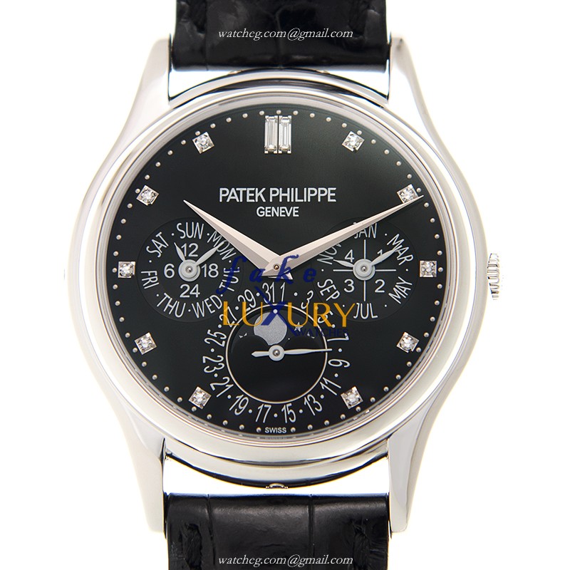 Patek Philippe 5140P-013 Grand Complications Replica Watch, Black Dial, Platinum Case, Automatic - Luxury Replica Watch