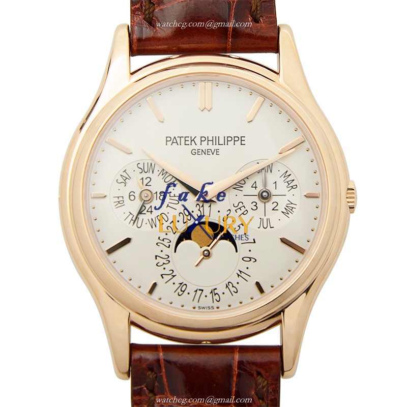 Patek Philippe 5140R-011 Grand Complications Automatic 18kt Rose Gold White Dial Replica Watch - Luxury Replica Watch