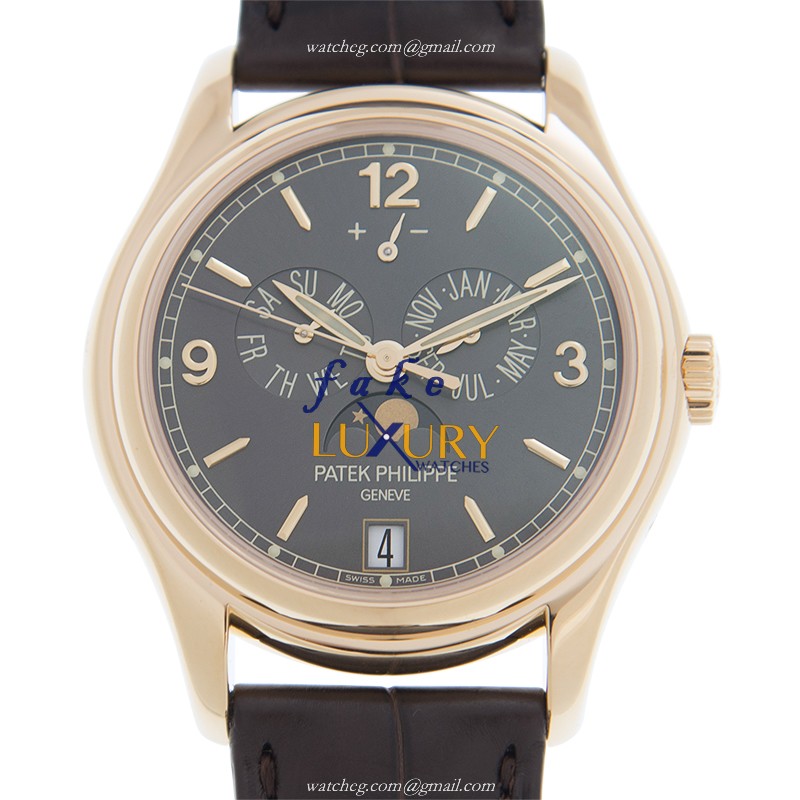 Patek Philippe 5146J-010 - Replica Watch - Automatic - 18kt Yellow Gold - Dark Grey Dial - Luxury Replica Watch