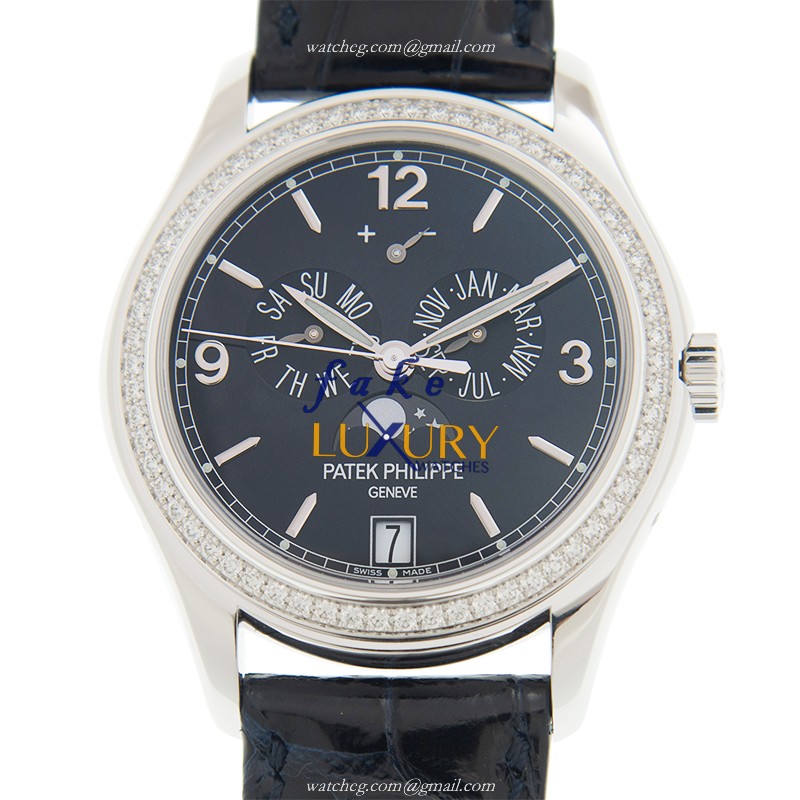 Patek Philippe 5147G-001 - Replica Watch - Automatic - 18kt White Gold Diamond - Blue Dial - Luxury Replica Watch
