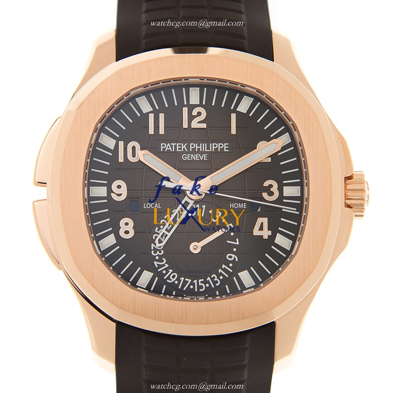 5164R-001 - Patek Philippe Aquanaut Replica Watch 5164R-001 - 18kt Rose Gold Automatic Brown Dial - Luxury Replica Watch