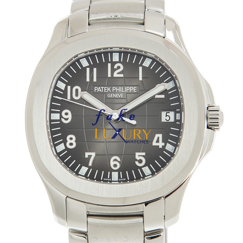 Patek Philippe 5167/1A-001 Aquanaut Automatic Stainless Steel Black Dial Replica Watch - Luxury Replica Watch
