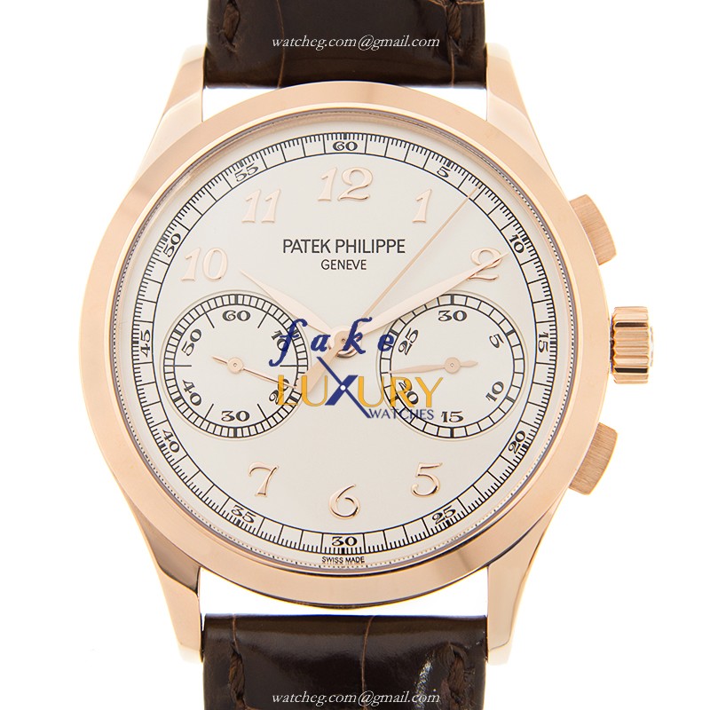 Patek Philippe 5170R-001 Replica Watch, Manual Wind, White Dial, 18kt Rose Gold Case - Luxury Replica Watch