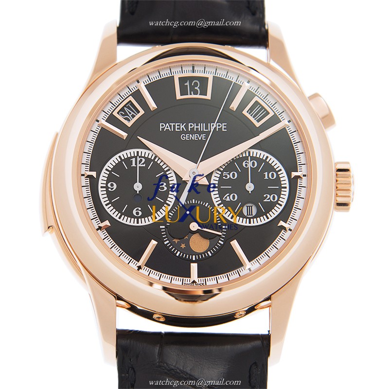 Patek Philippe 5208R-001 Grand Complications Replica Watch With Automatic Movement, Rose Gold Case - Luxury Replica Watch