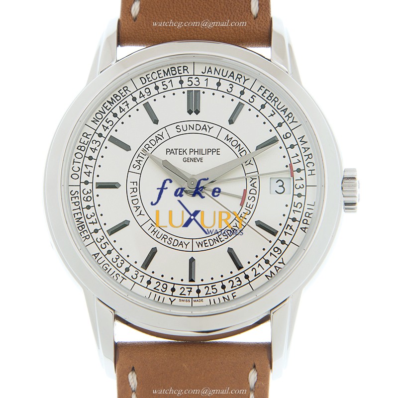 Patek Philippe 5212A-001 COMPLICATIONS White Dial Brown Strap | Automatic | Steel | Replica Watch - Luxury Replica Watch