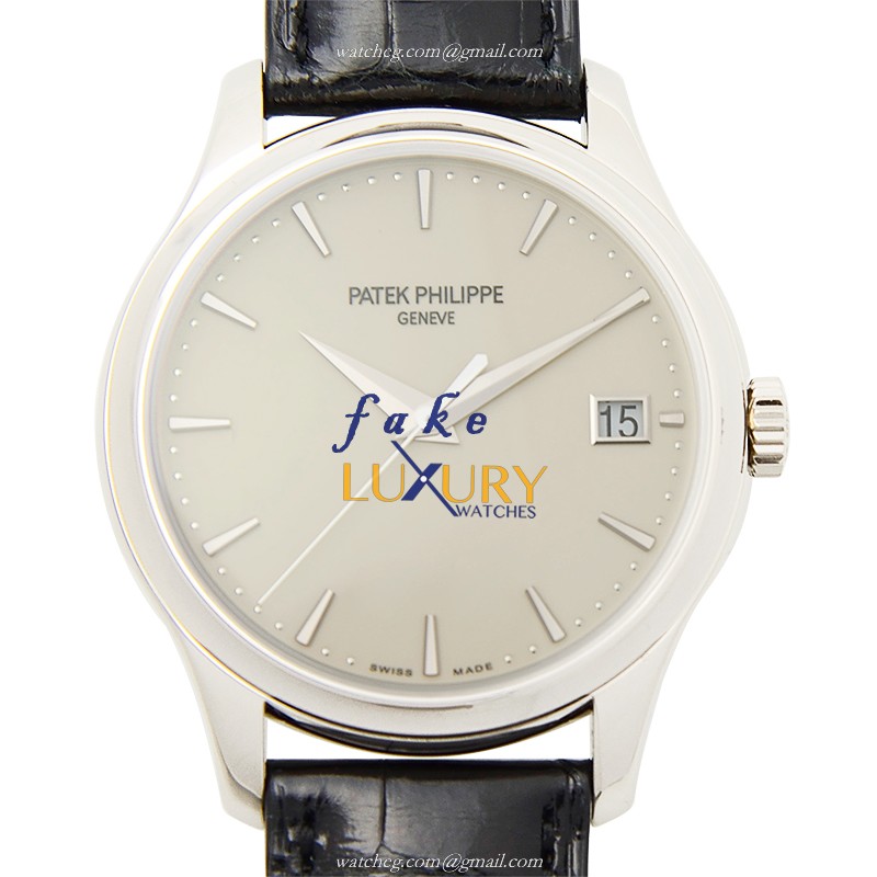Patek Philippe Calatrava 5227G-001 | Automatic | 18kt White Gold | Silver Dial | Replica Watch - Luxury Replica Watch