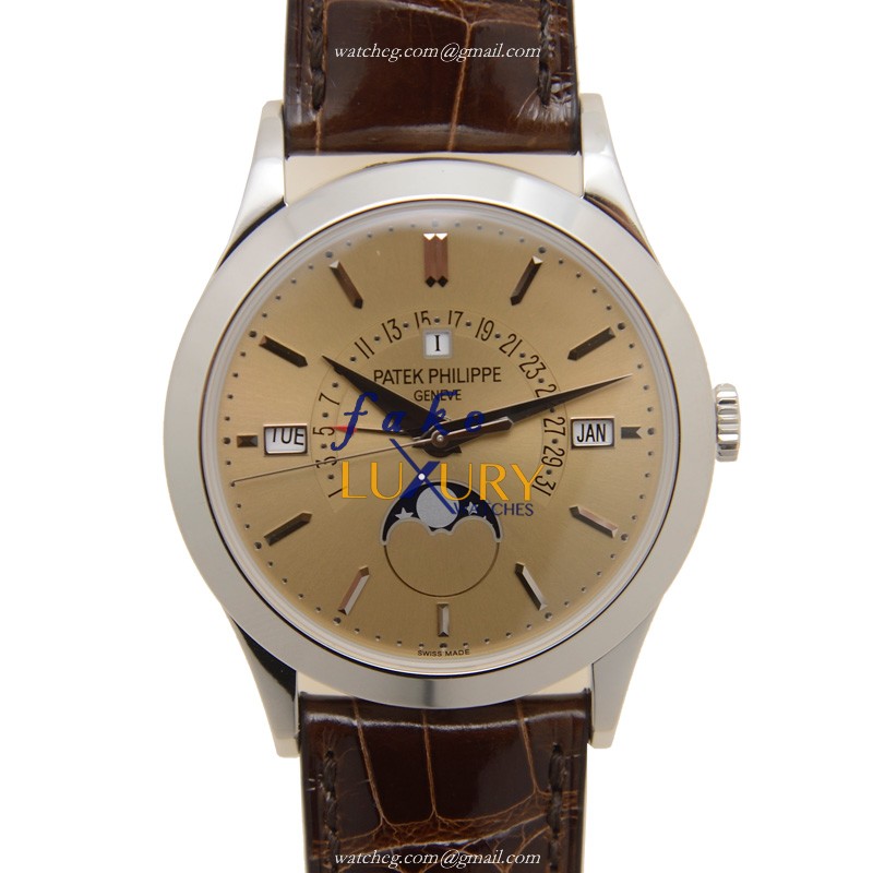 Patek Philippe 5496P-014 Grand Complications Replica Watch - Platinum Case - Automatic - Gold Dial - Luxury Replica Watch