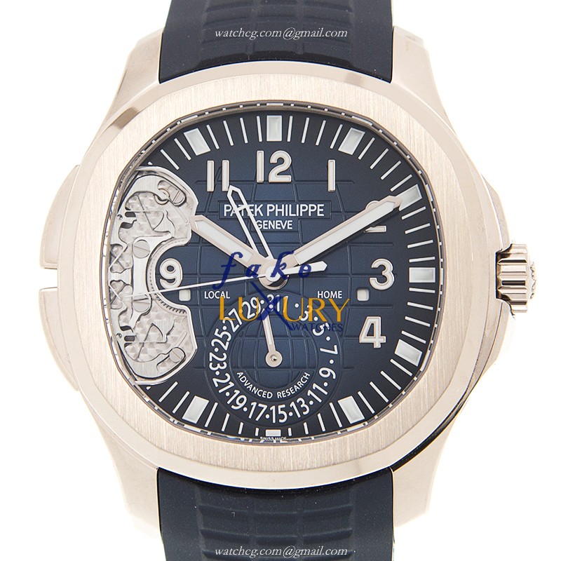 Patek Philippe 5650G-001 Aquanaut Automatic 18kt White Gold Blue Dial Replica Watch - Luxury Replica Watch