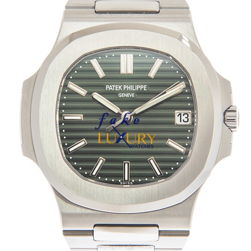 5711/1A-014 - Patek Philippe Nautilus Replica Watch Automatic Green Dial Stainless Steel - Luxury Replica Watch