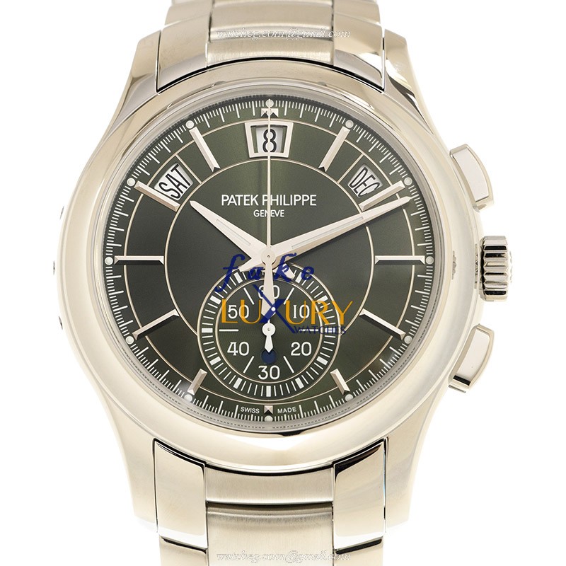 Patek Philippe 5905/1A-001 Replica Watch, Automatic Movement, Green Dial, Steel Case - Luxury Replica Watch