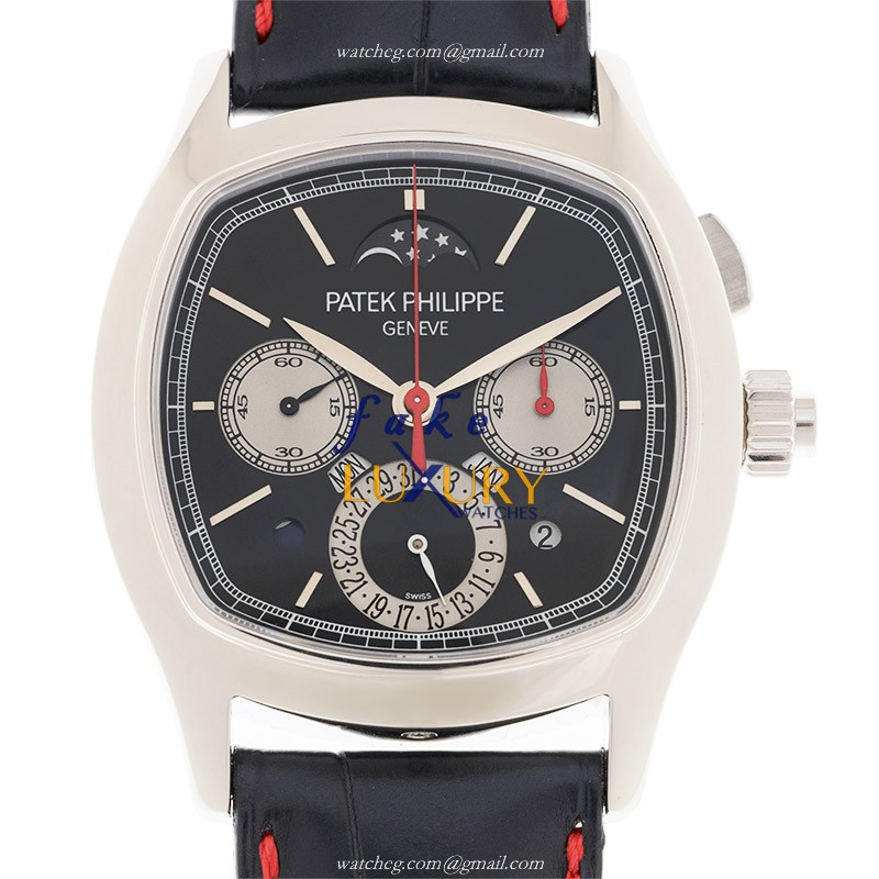 Patek Philippe 5951P-001 Replica Watch, Automatic Movement, Black Dial, 950 Platinum Case - Luxury Replica Watch