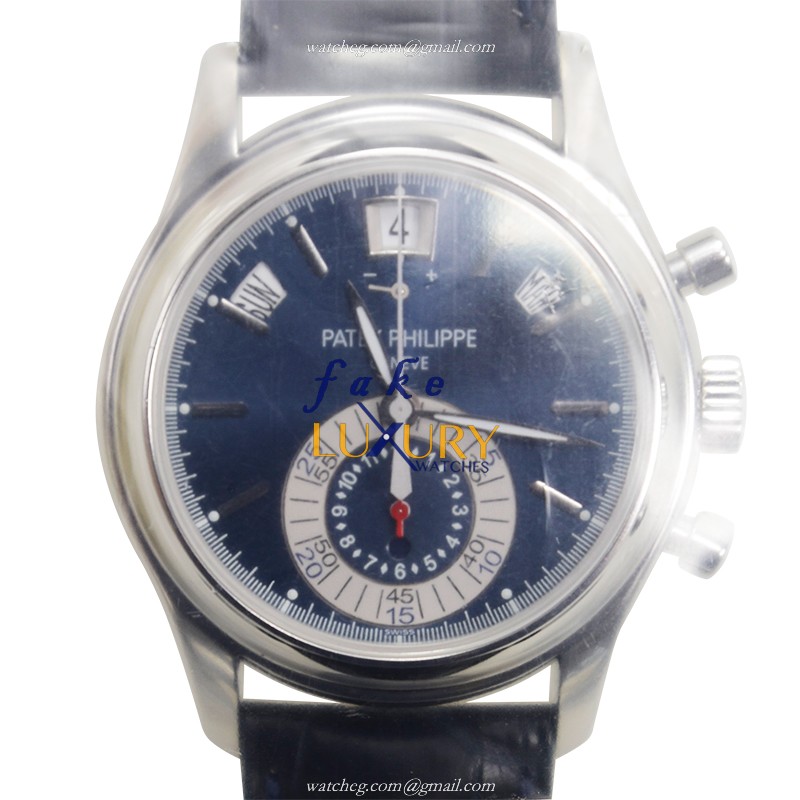 Patek Philippe 5960P-015 COMPLICATIONS 950 Platinum Automatic Blue Dial | 5960P-015 | Automatic - Luxury Replica Watch