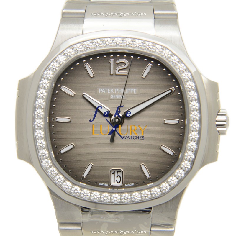 Patek Philippe 7018/1A-011 Nautilus Replica Watch - Gray Dial - Automatic - Stainless Steel - Luxury Replica Watch