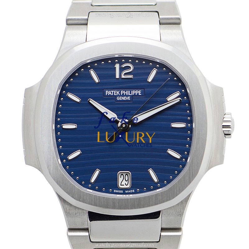 Patek Philippe 7118/1A-001 Nautilus Replica Watch, Blue Dial, Steel Bracelet, Automatic - Luxury Replica Watch