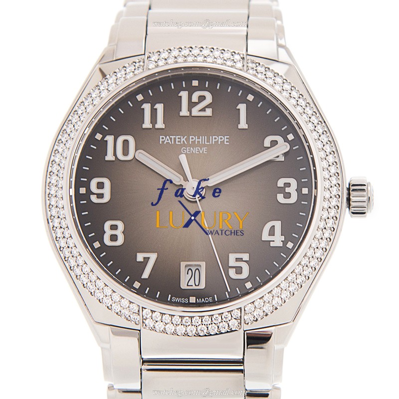 Patek Philippe 7300-1200A-010 TWENTY-4 Replica Watch - Automatic - Stainless Steel - Brown Dial - Luxury Replica Watch