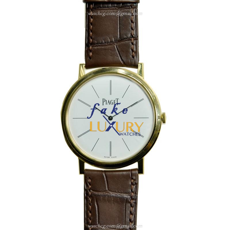 Piaget G0A29120 Replica Watch, White Dial, 18kt Yellow Gold Case, Manual Wind - Luxury Replica Watch