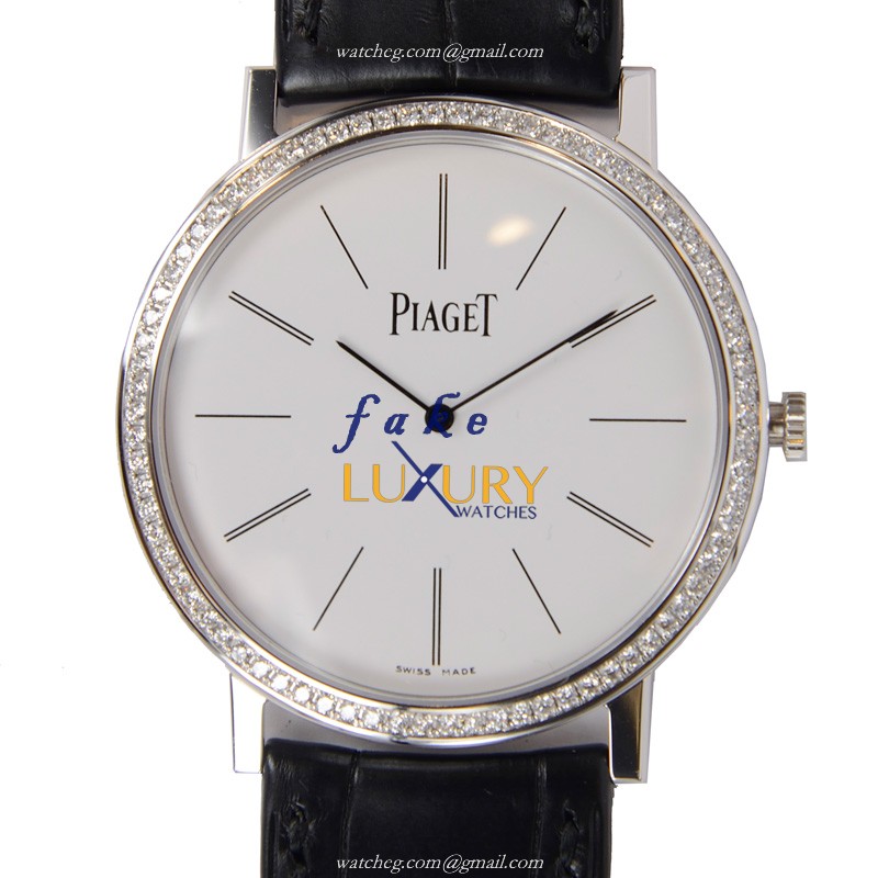 G0A29165 - Piaget Altiplano Replica Watch - Manual Wind White Gold Diamond 38mm - Luxury Replica Watch