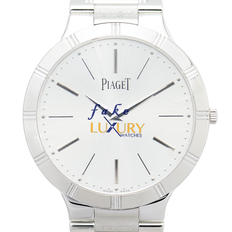 Piaget G0A31035 Dancer Manual Wind 18kt White Gold Silver Dial Replica Watch - Luxury Replica Watch