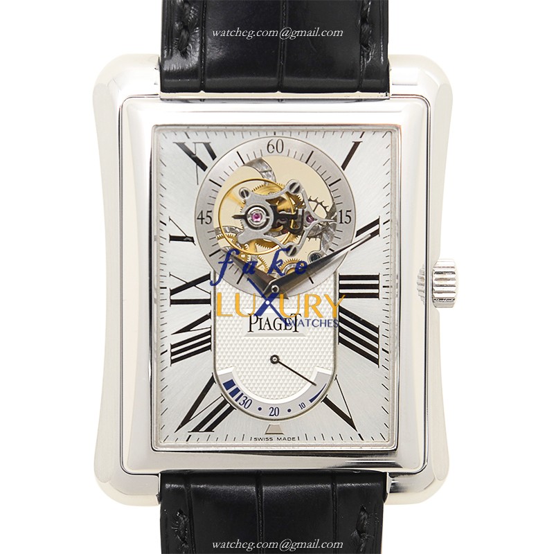 Piaget G0A31115 Emperador Replica Watch, Manual Wind, White Dial, 18kt White Gold Case - Luxury Replica Watch