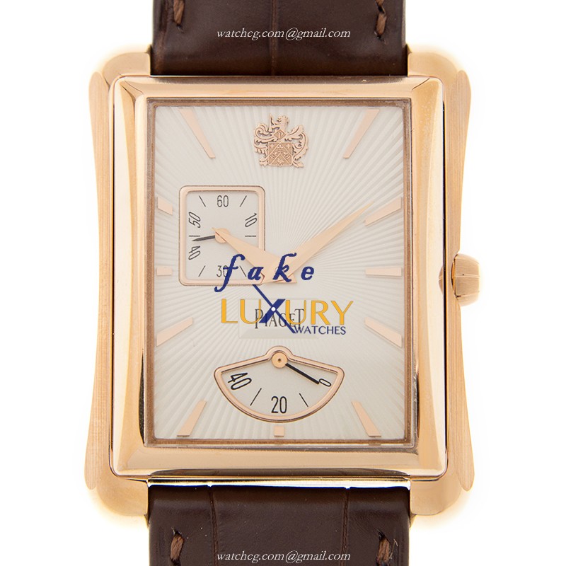 Piaget G0A33070 Replica Watch With Automatic Movement, 18kt Rose Gold Case, Silver Dial - Luxury Replica Watch