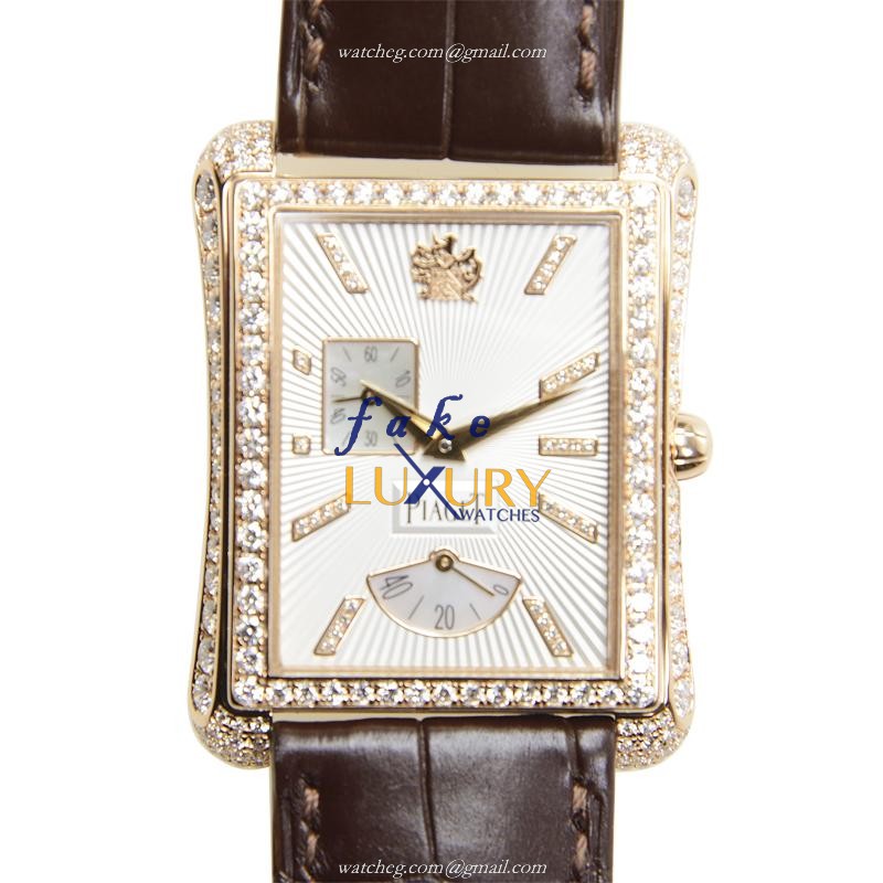 Piaget G0A33074 Emperador - Replica Watch - 32mm Rose Gold - Automatic - Silver Dial - Luxury Replica Watch