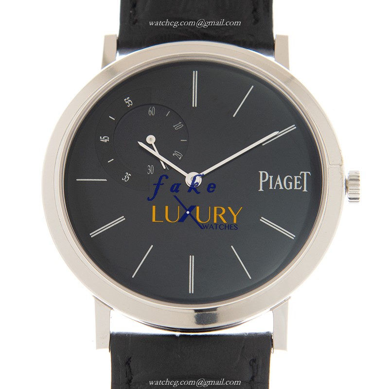 G0A34114 - Piaget Altiplano Replica Watch - Manual Wind 18kt White Gold Black Dial - Luxury Replica Watch