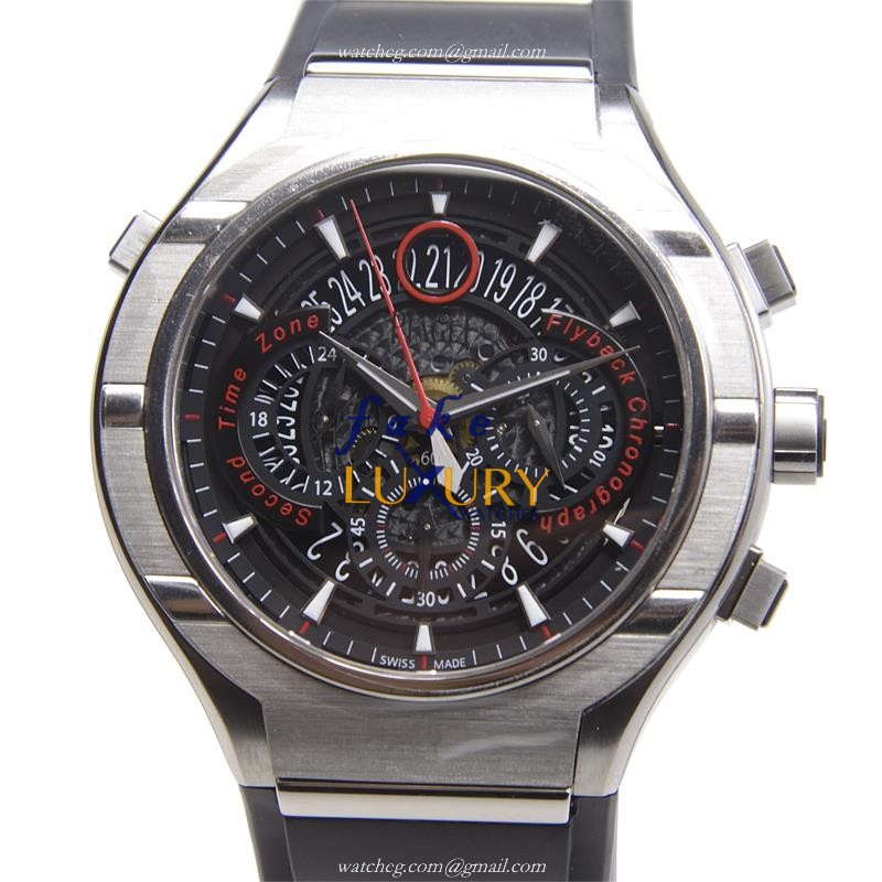 Piaget G0A35001 POLO Automatic Titanium Black Dial Silver Strap Replica Watch - Luxury Replica Watch