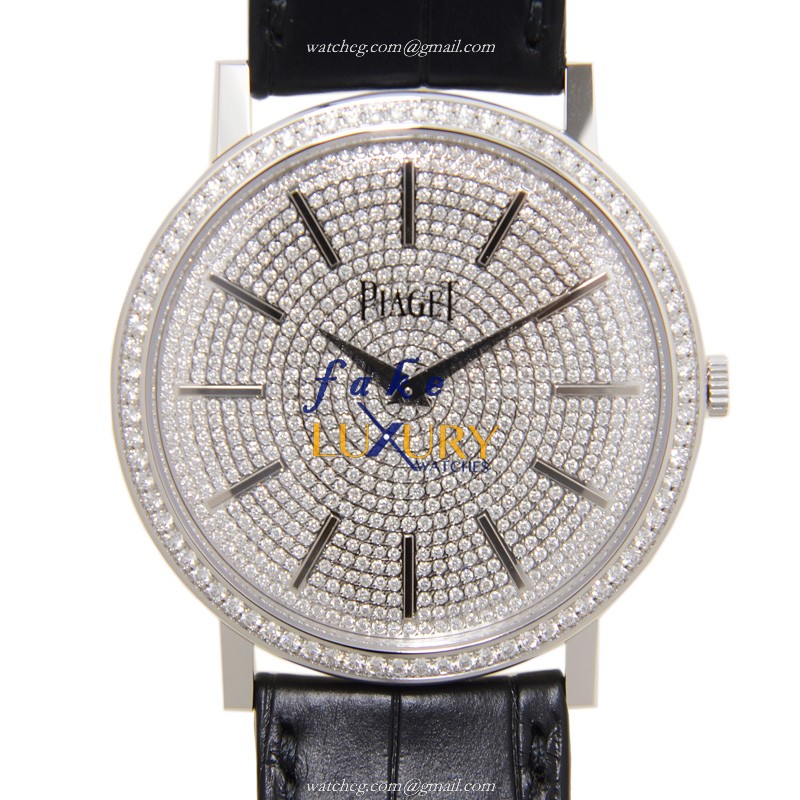 Piaget G0A36129 Altiplano 18kt White Gold Diamond Silver Dial | Manual Wind | Replica Watch - Luxury Replica Watch