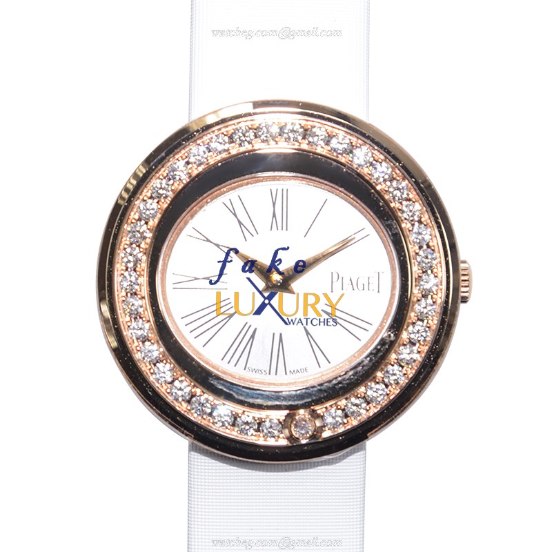 Piaget G0A36188 Possession - Replica Watch - Quartz - 29mm - 18kt Rose Gold & Diamonds - White Dial - Luxury Replica Watch
