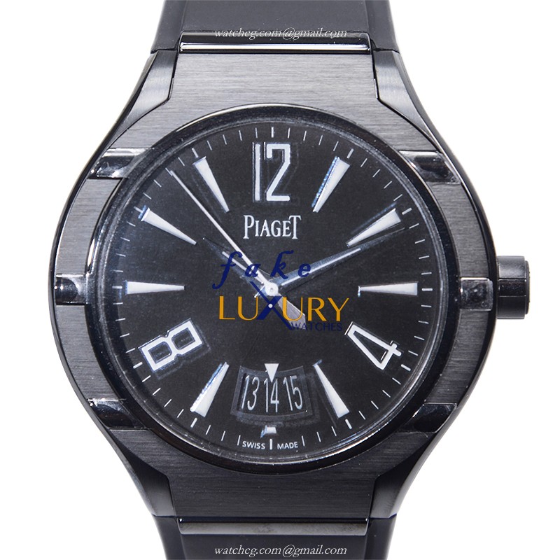 Piaget POLO G0A37003 Automatic Black Dial Stainless Steel Replica Watch - Luxury Replica Watch