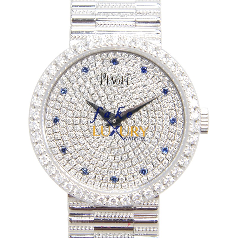 Piaget G0A37043 Tradition - Replica Watch - Manual Wind - 18kt White Gold & Diamond - Silver Dial - Luxury Replica Watch