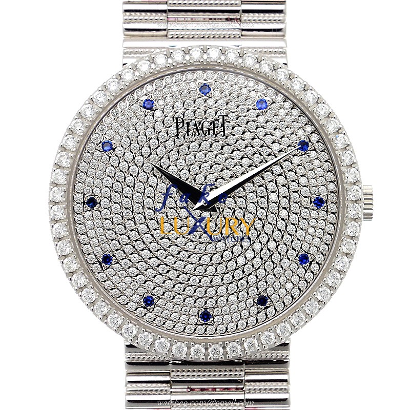 Piaget G0A37047 Tradition Replica Watch - Manual Wind - 18kt White Gold Diamond - Silver Dial - Luxury Replica Watch