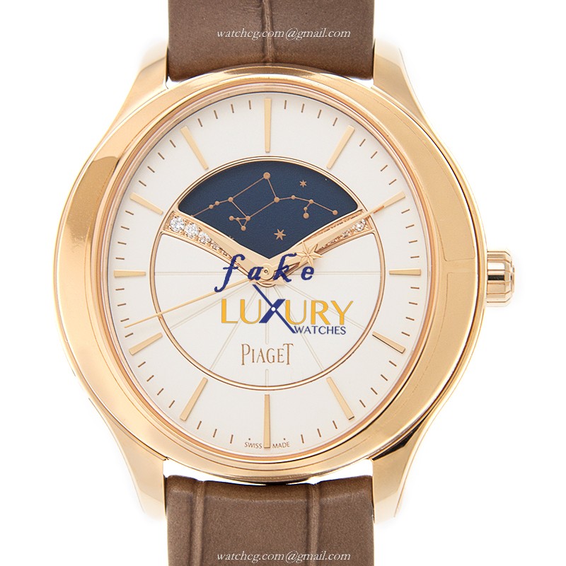 Piaget G0A40110 Limelight Replica Watch, Automatic, White Dial, Rose Gold Case - Luxury Replica Watch