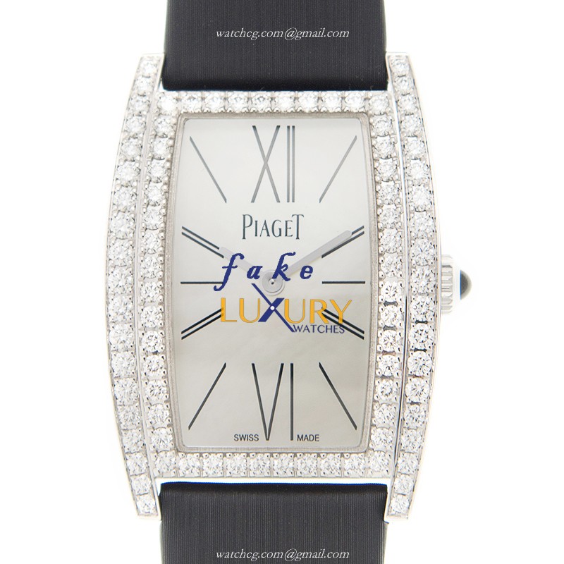 Piaget G0A41198 Limelight Manual Wind 18kt White Gold Diamond 27mm Replica Watch - Luxury Replica Watch