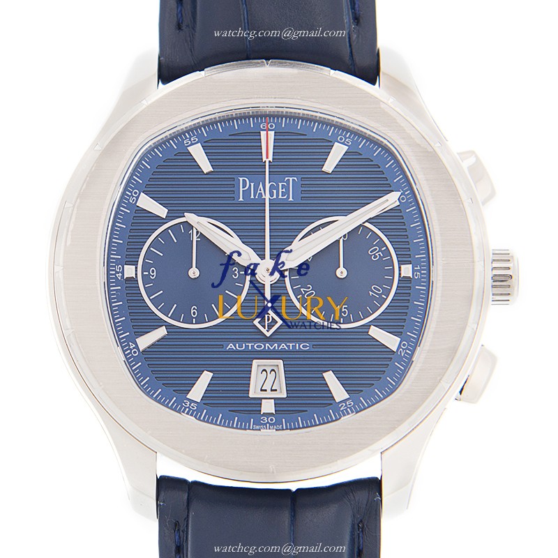 Piaget G0A43002 POLO Replica Watch, Automatic Movement, Blue Dial, Steel Case - Luxury Replica Watch