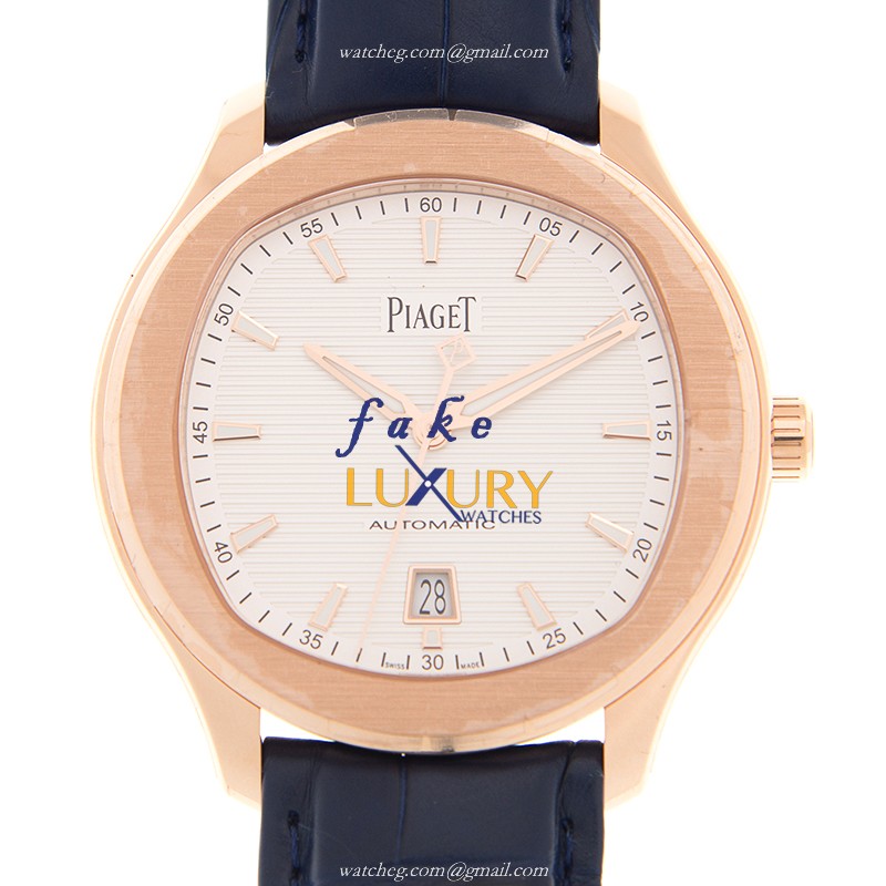 Piaget G0A43010 POLO Replica Watch, Automatic Movement, White Dial, 18kt Rose Gold Case - Luxury Replica Watch