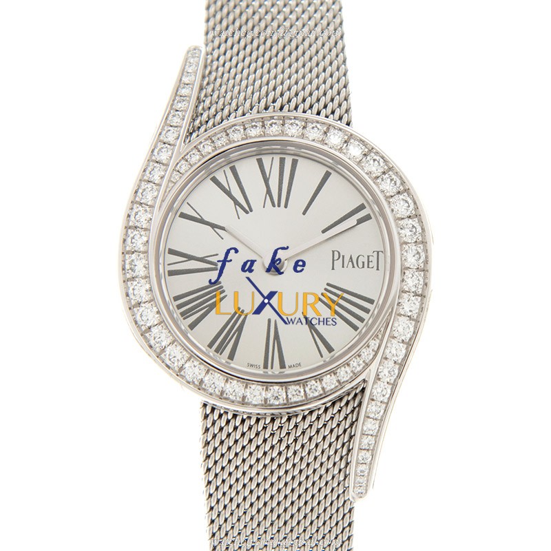 Piaget G0A44212 Limelight Quartz 18kt White Gold Diamond Replica Watch - Luxury Replica Watch
