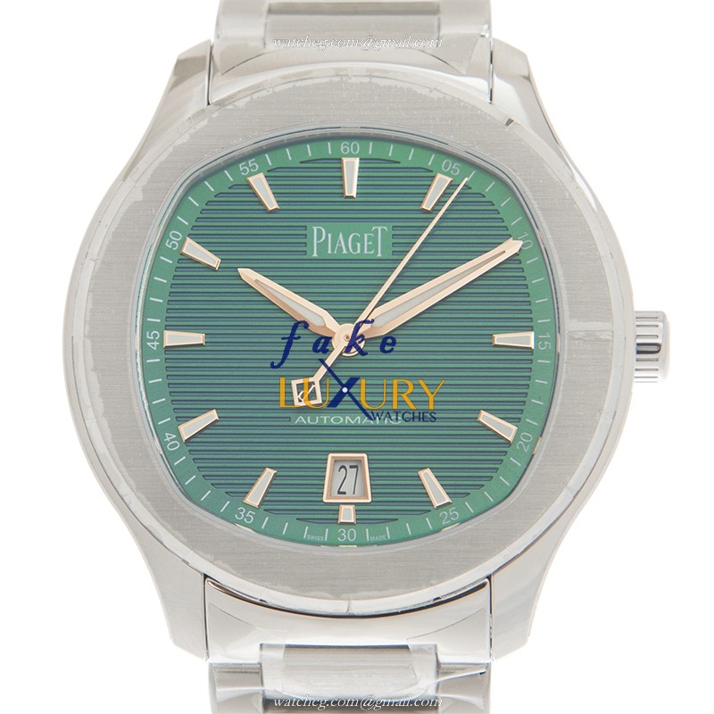 Piaget POLO G0A45005 Automatic Stainless Steel Green Dial Replica Watch - Luxury Replica Watch