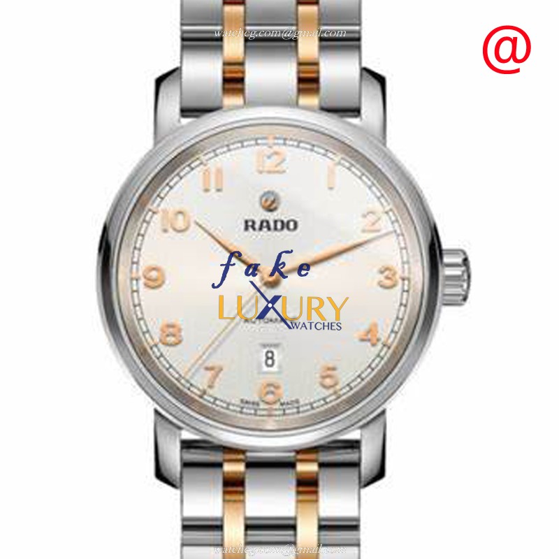 Rado R14050133 Diamaster | Automatic | White Dial | Steel & Gold | Replica Watch - Luxury Replica Watch