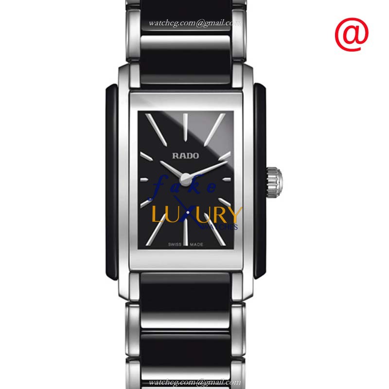 Rado INTEGRAL R20223152 Replica Watch, Quartz, Black Dial, Ceramic Case Strap - Luxury Replica Watch
