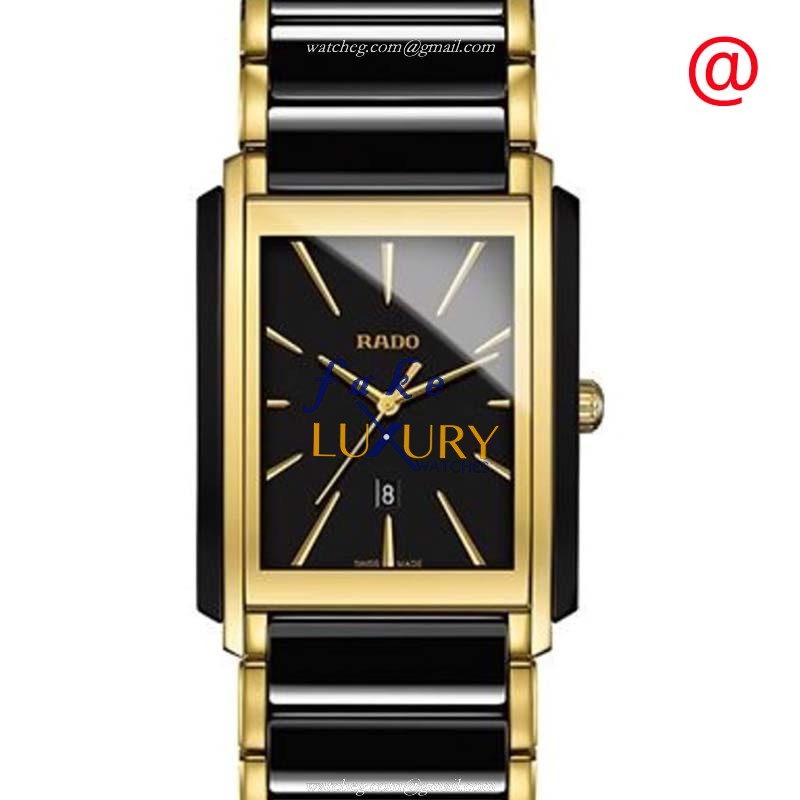 R20968152 - Rado Integral Replica Watch - Quartz Ceramic Black Dial 31mm - Luxury Replica Watch