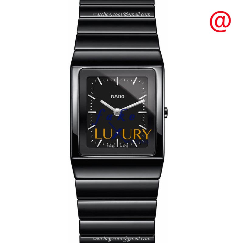 Rado INTEGRAL R21702172 Replica Watch, Black Ceramic Case, Quartz Movement - Luxury Replica Watch