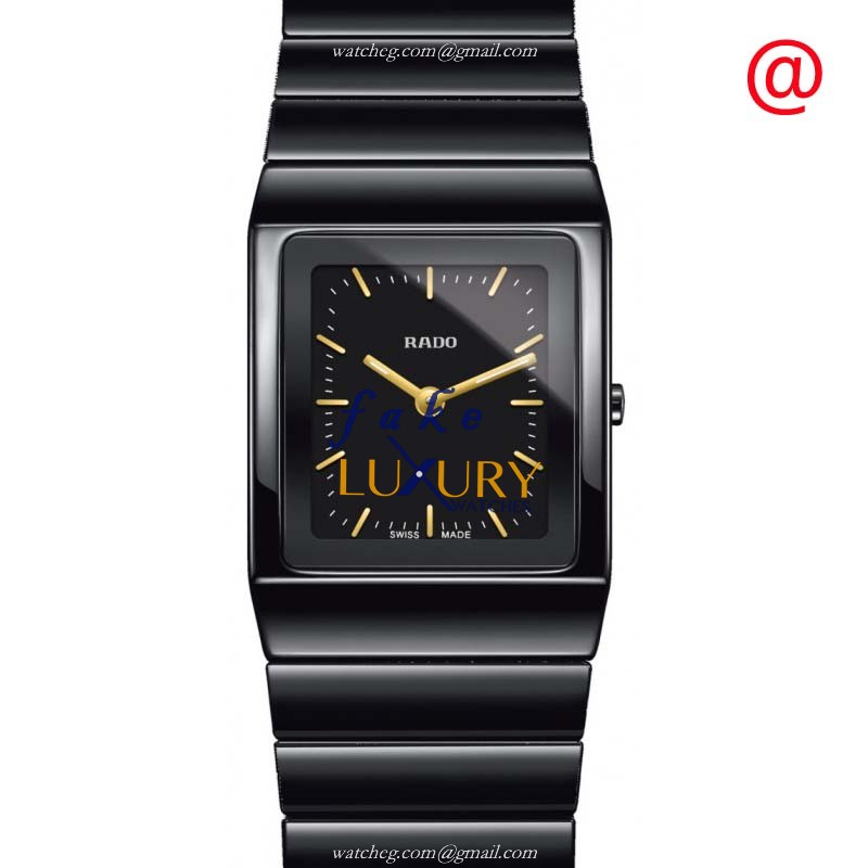 Rado Integral R21702182 - Replica Watch - Black Ceramic Quartz - Folding Clasp - Luxury Replica Watch