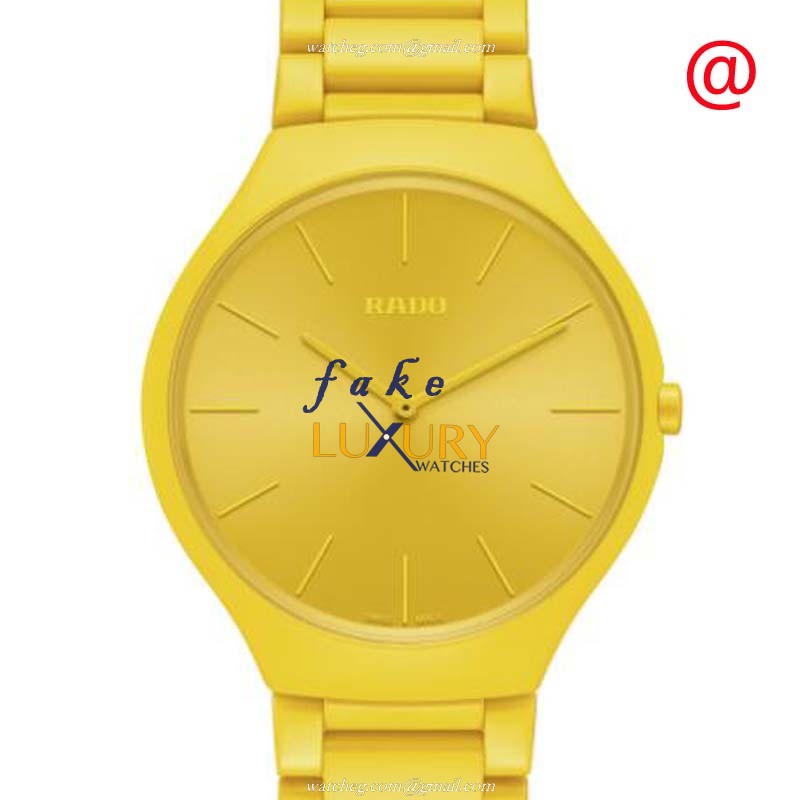 Rado R27093632 - Replica Watch - Quartz - Gold Ceramic - 40mm - Luxury Replica Watch